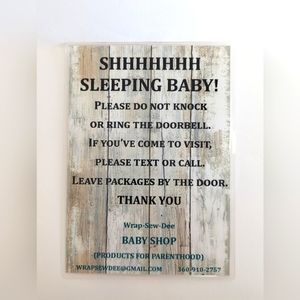 Do Not Disturb Sign